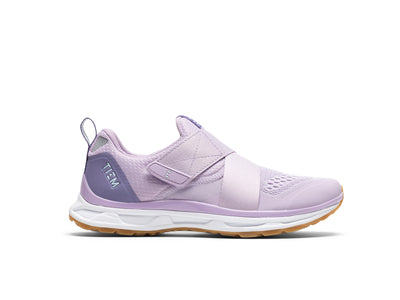 TIEM Athletic Slipstream Indoor Cycling Shoes | Right Outer Side View | Lilac